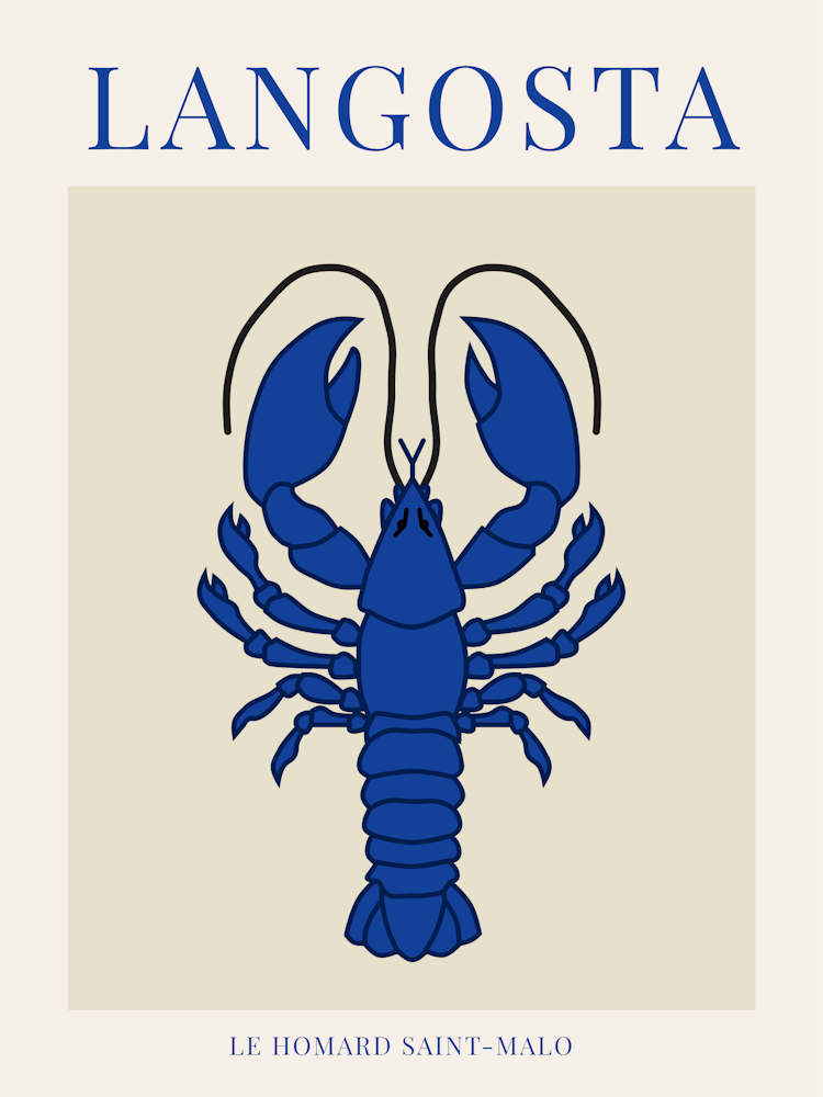 Langosta - Blue