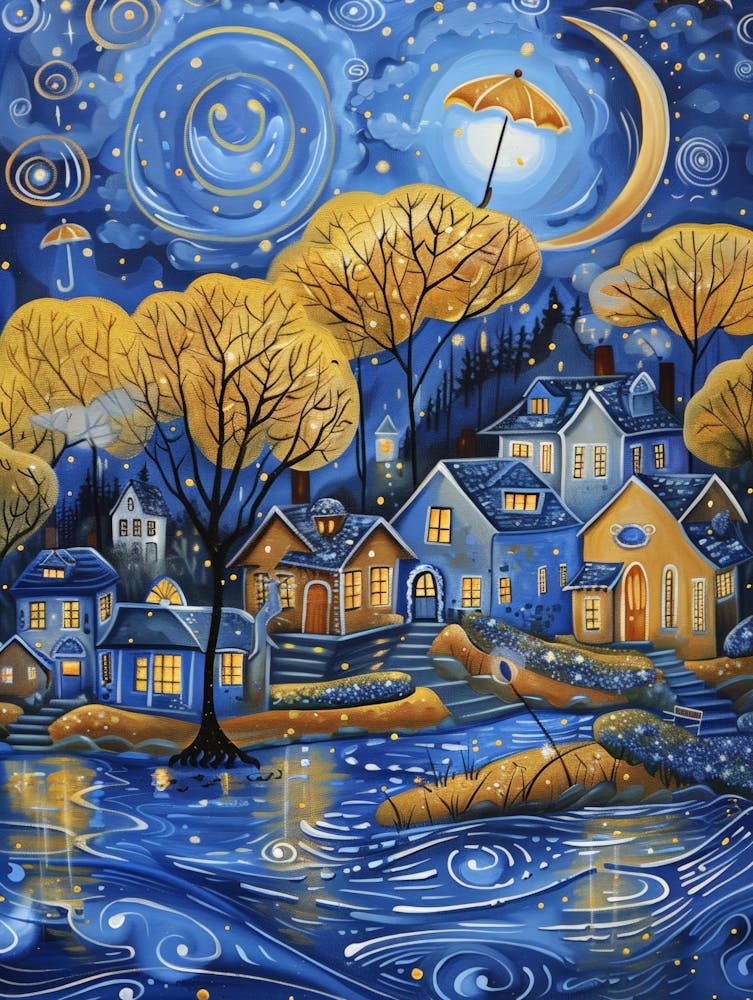 Night In The Village 1