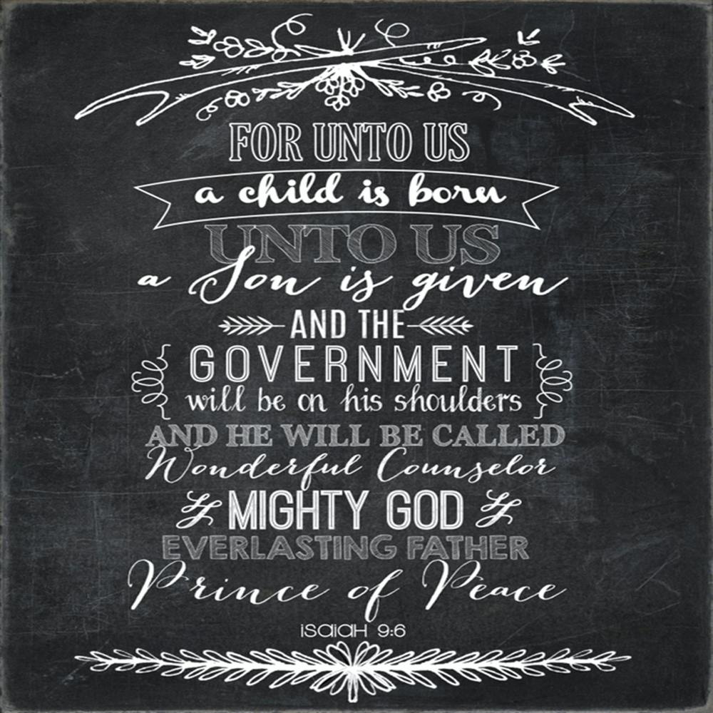 For Unto Us A Child Is Born Unto Us