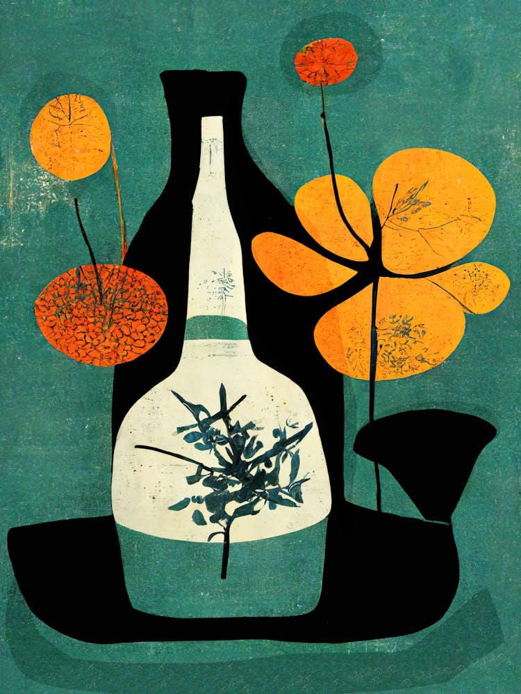 Still Life With Bottle