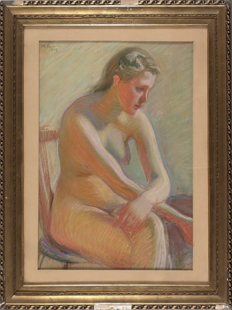 Nude, 1909, By Magnus Enckell