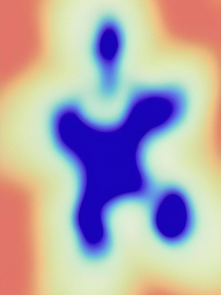 Bright Eclectic Aura Abstract Fractal Image