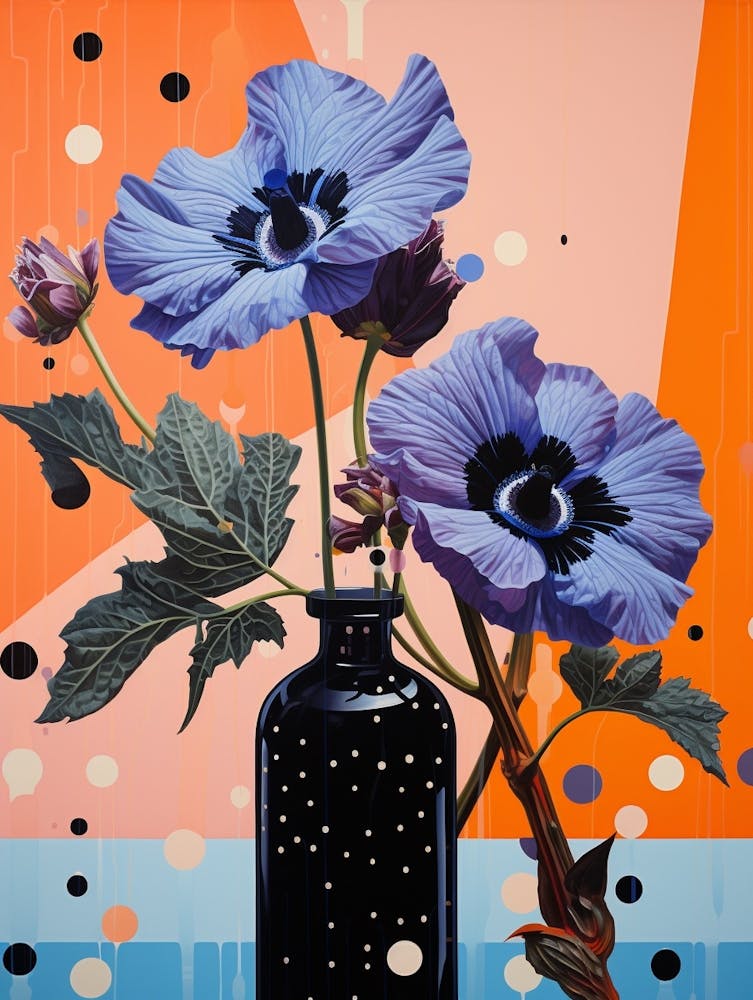 Surreal Florals Petunia 2 Flower Painting