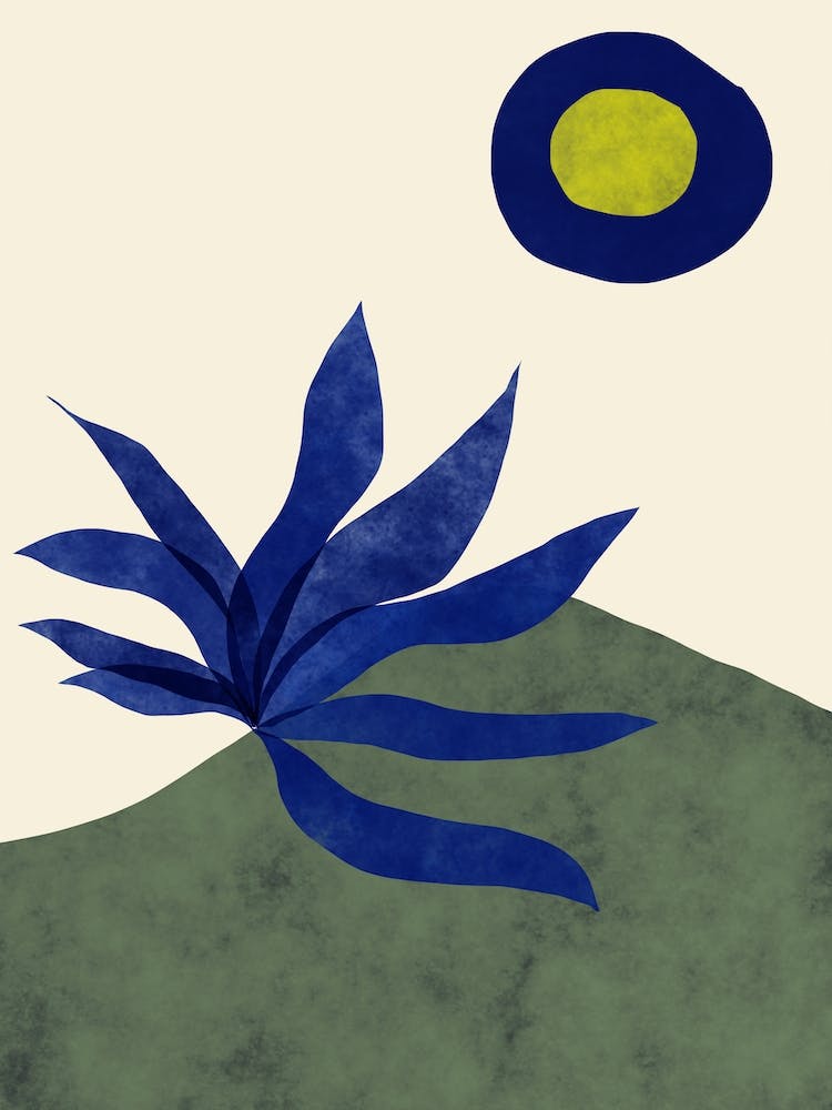 Blue On The Mountain