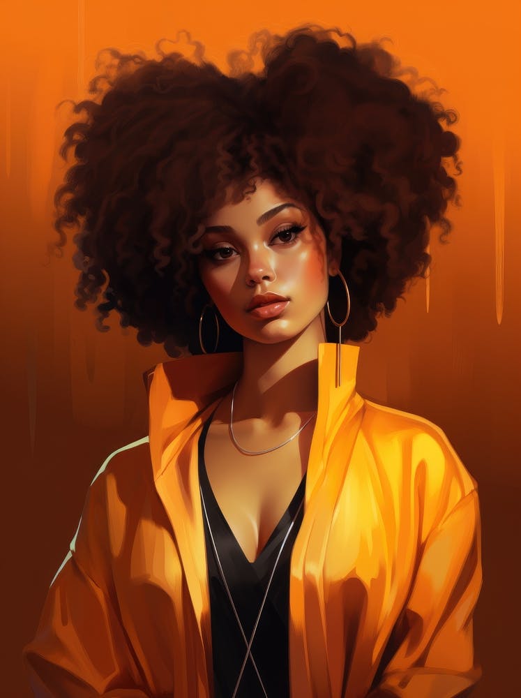 Afro Girl 17