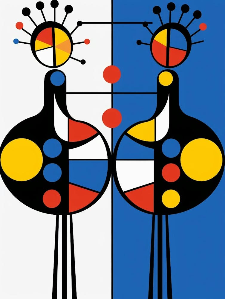 Peacock Simple Abstract 4