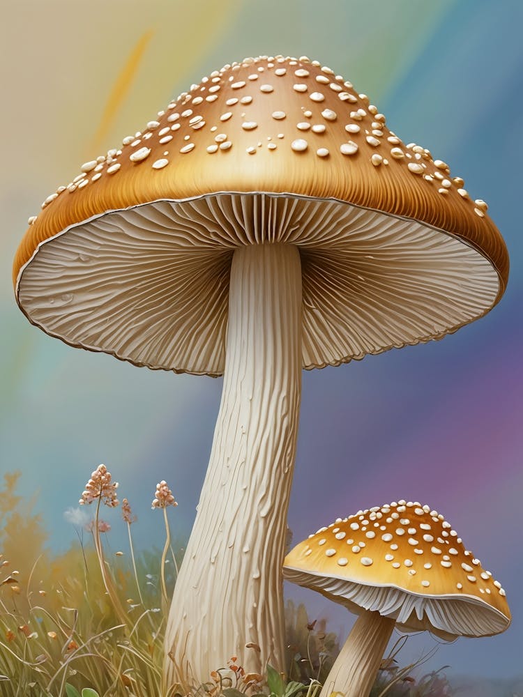Golden Mushroom no1