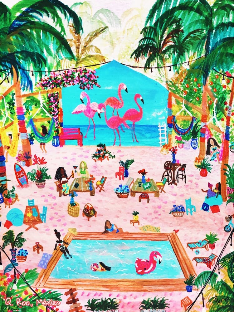 Flamingo Tropical