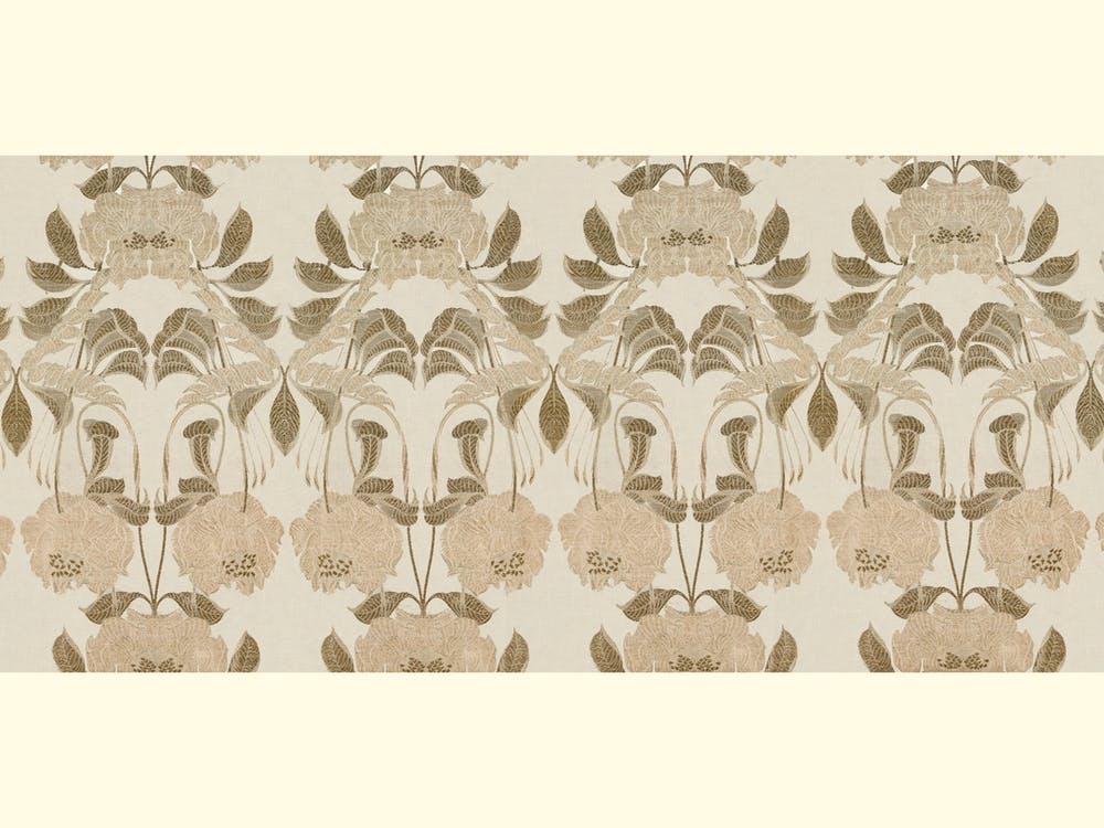 Silk With Art Nouveau Design (1900), Georges De Feure