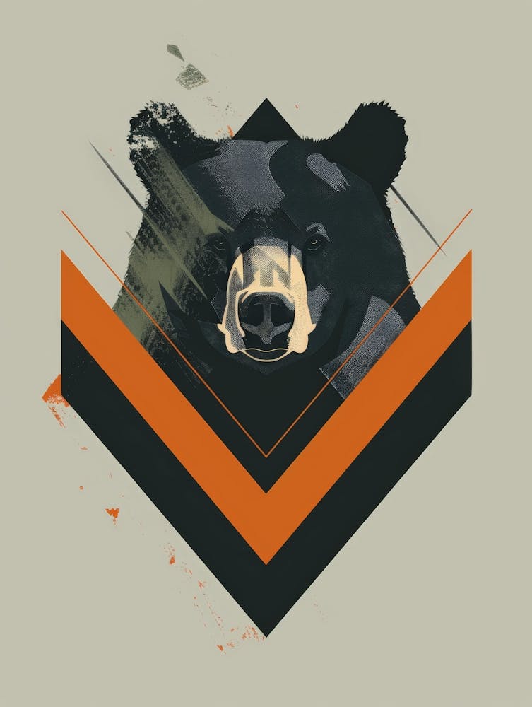 Black Bear Head