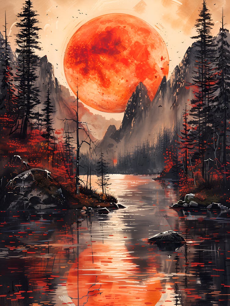 Red Moon In The Sky 1