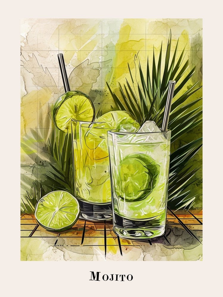 Mojito Tile Poster 5