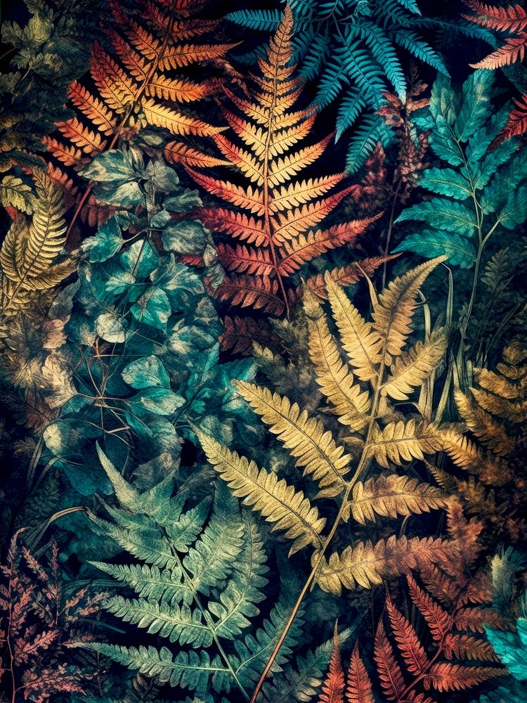 Ferns leaves nature 2