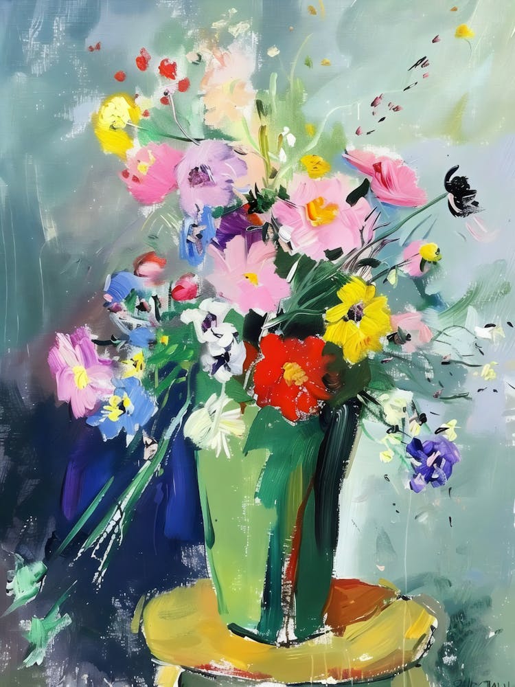 Fleurs Dans Un Vase 7