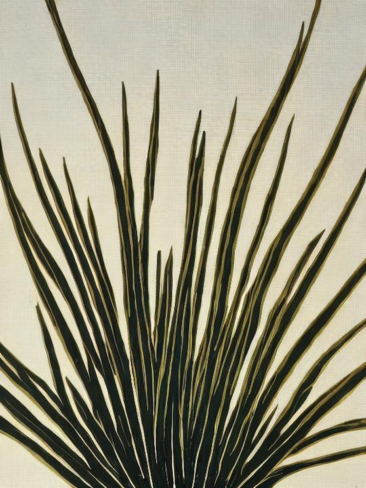 Acropora Hyacinthus Linocut