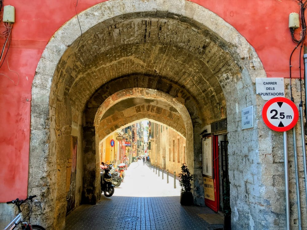 Archway in Old Ibiza (Spain Series)