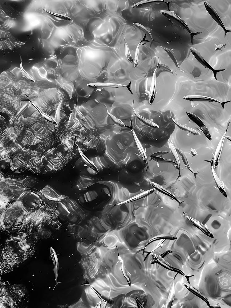 Black And White Fish