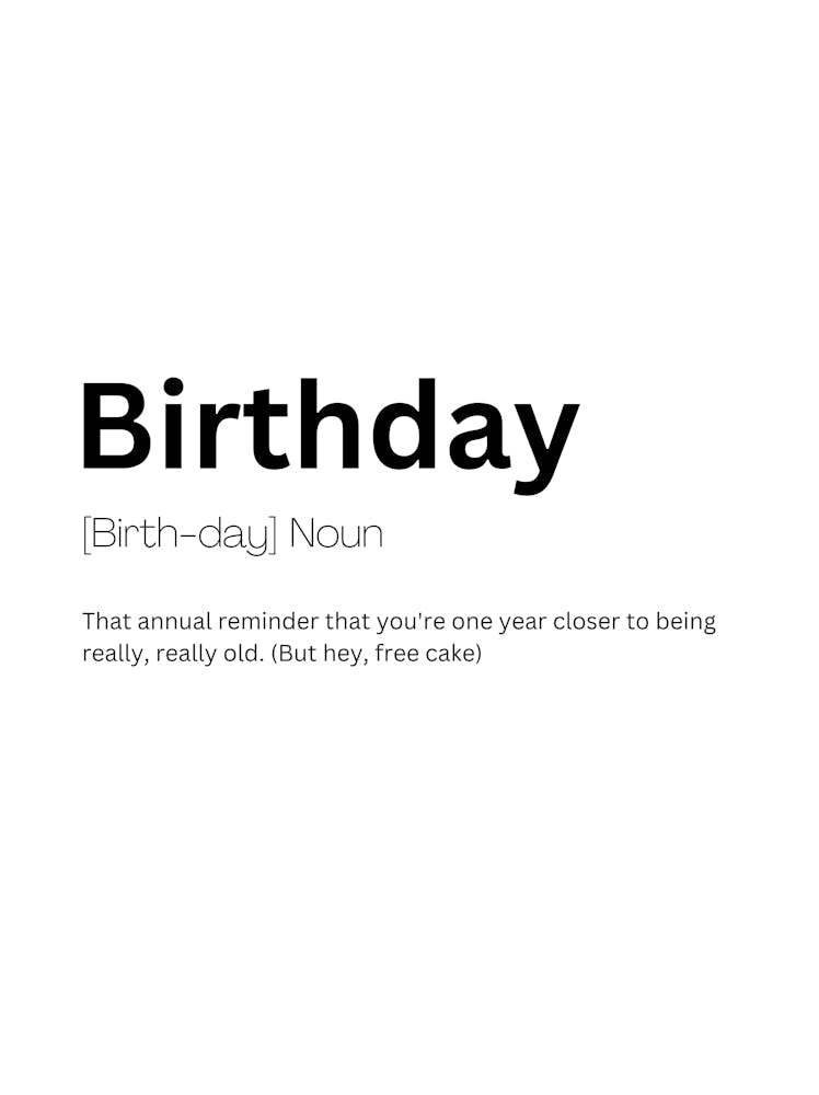 Birthday Definition Meaning 1