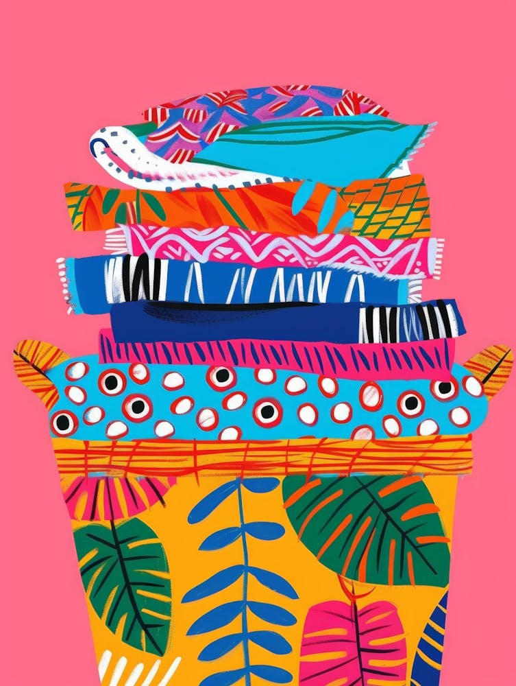 Basket Full Of Pillows