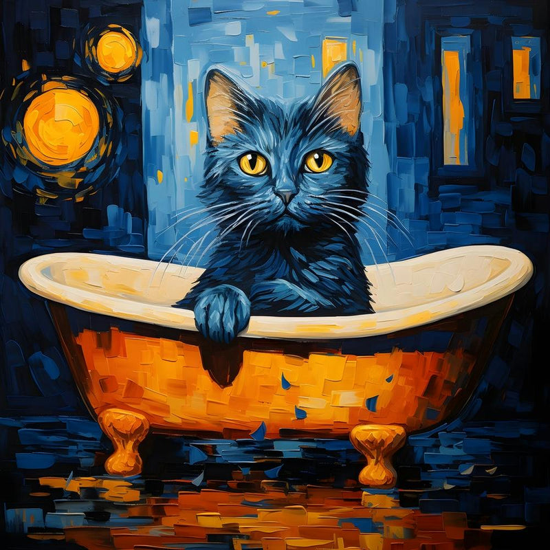 Bathtub Cat 2