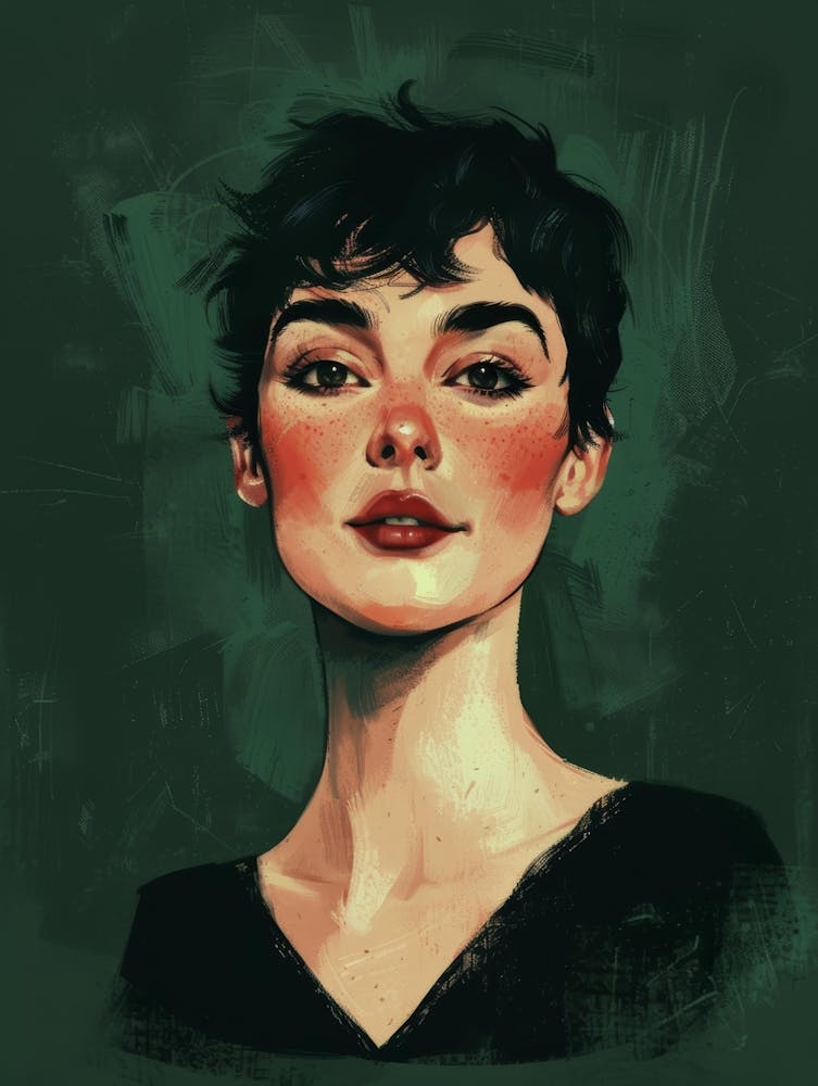 Portrait Of A Young Woman
