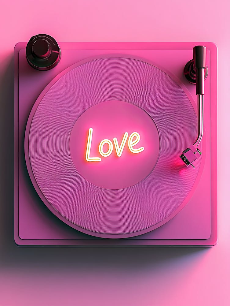 Sweet Vinyl Memories Vinyl Poster