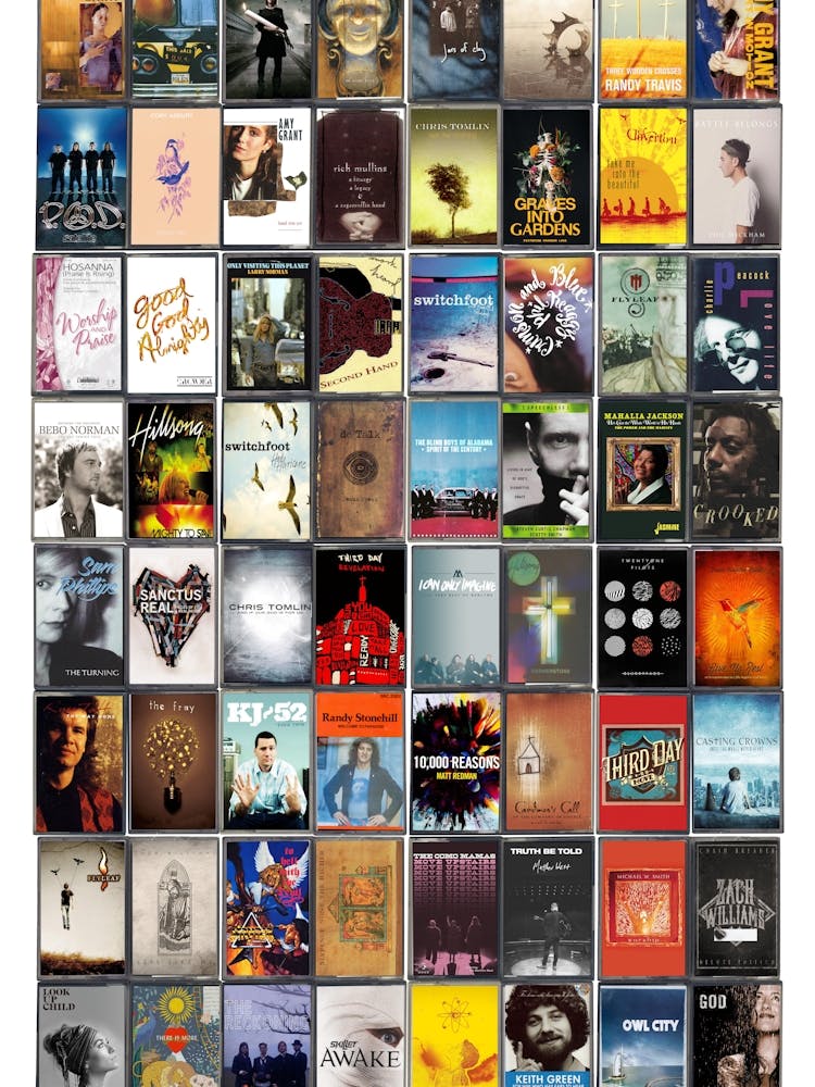 Christian Music Print - Original Cassette Artwork