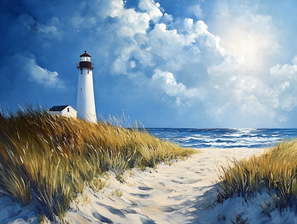 Seashore Lighthouse 9