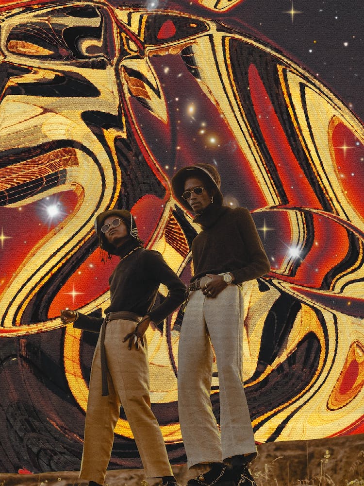 Stylish Science Fiction Abstract