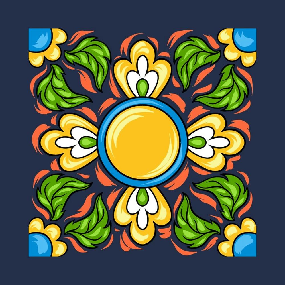 Colorful Floral Pattern 1