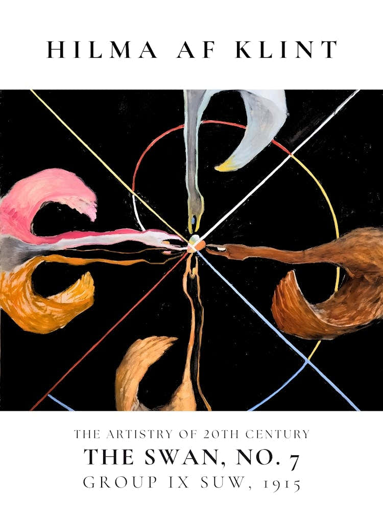 Hilma Af Klint Swan No 7