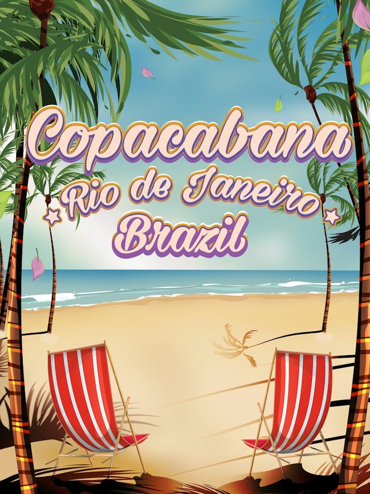 Copacabana Rio De Janeiro Brazil