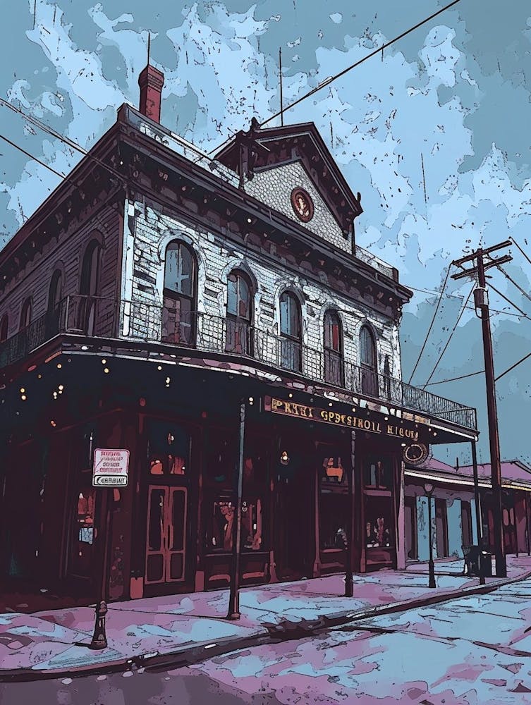 Preservation Hall Minimal Painting 3