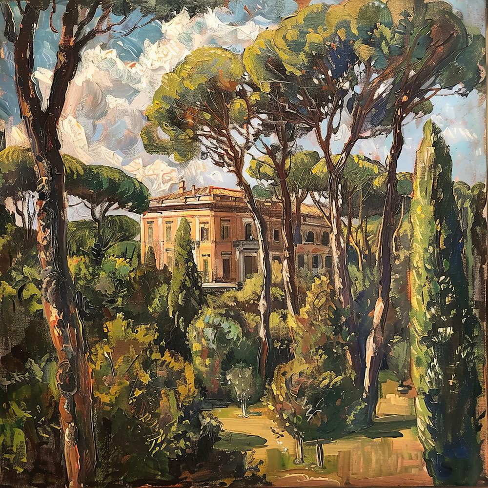 Villa Borghese Rome Series 2022