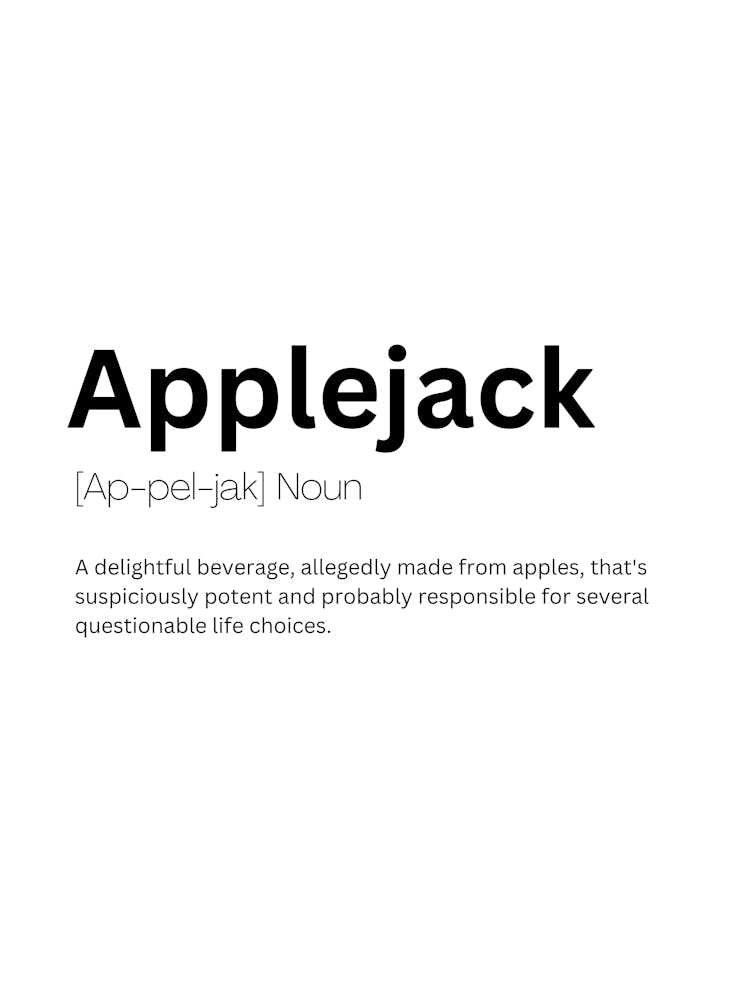 Applejack Definition Meaning 1