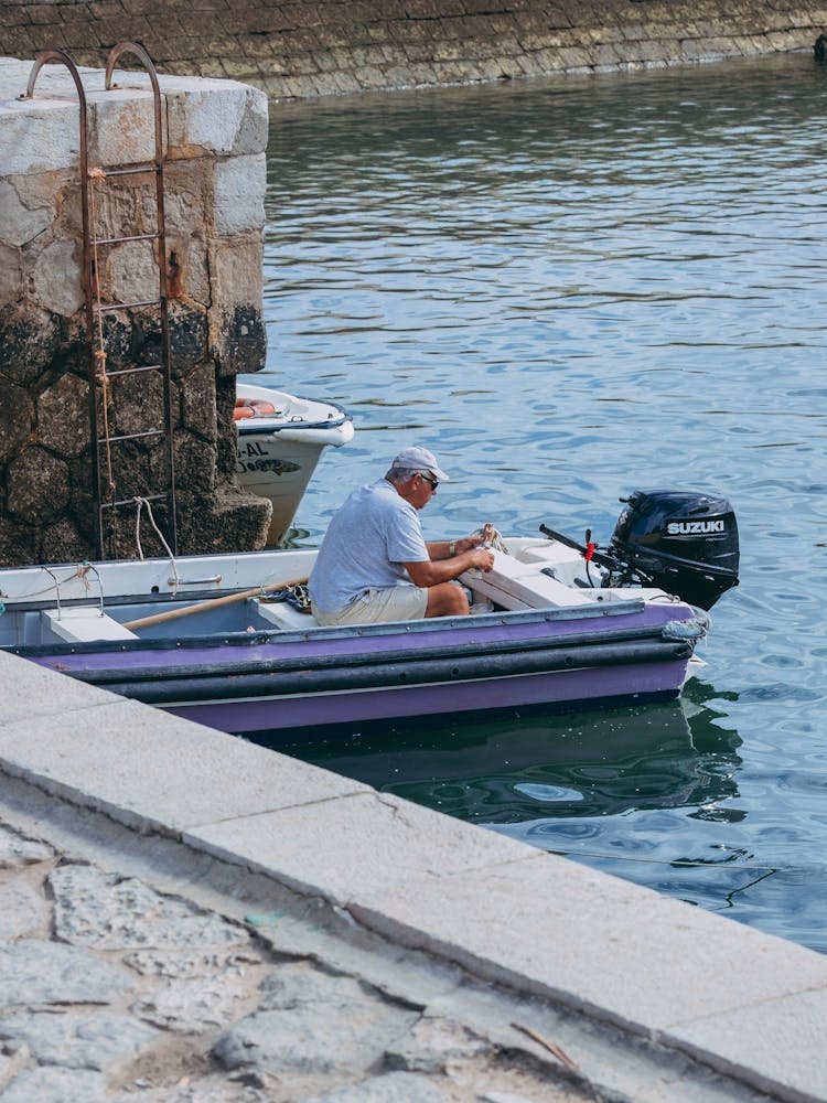 Lunch on the Boat, Lagos, Portugal