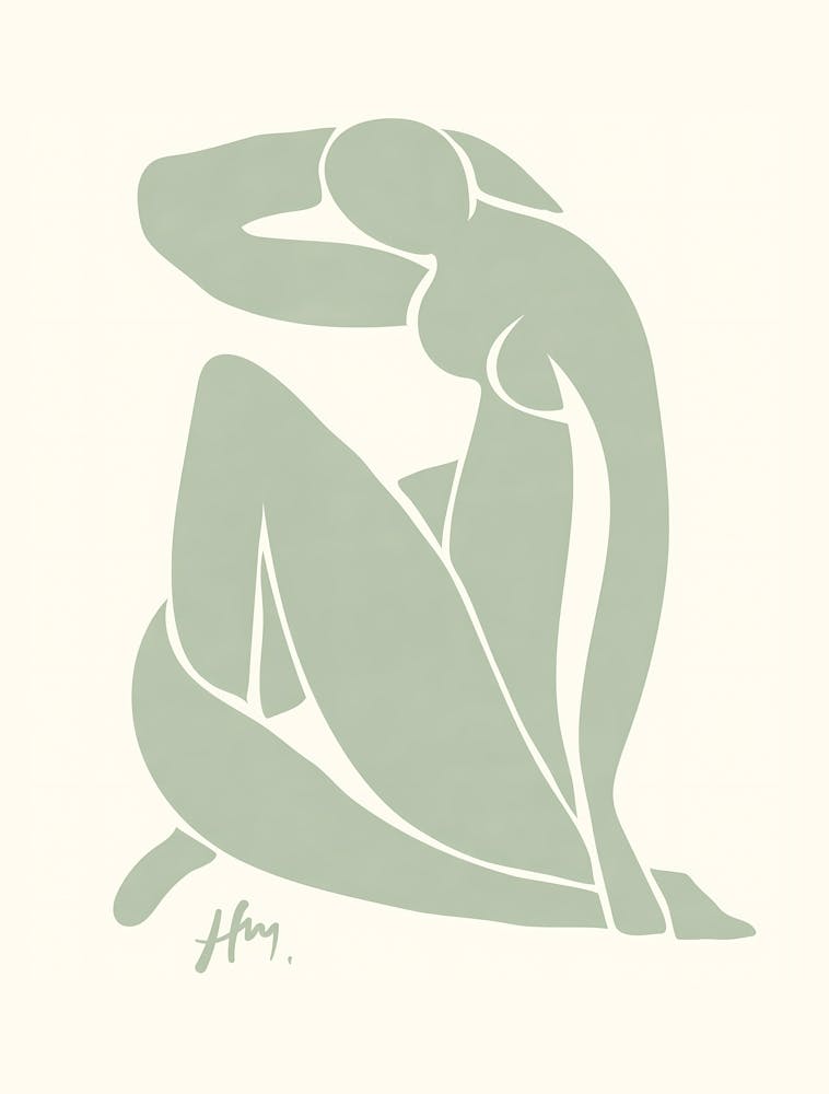 Henri Matisse - Nu Vert Sauge