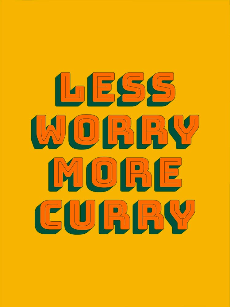 Weniger Sorgen Mehr Curry 1
