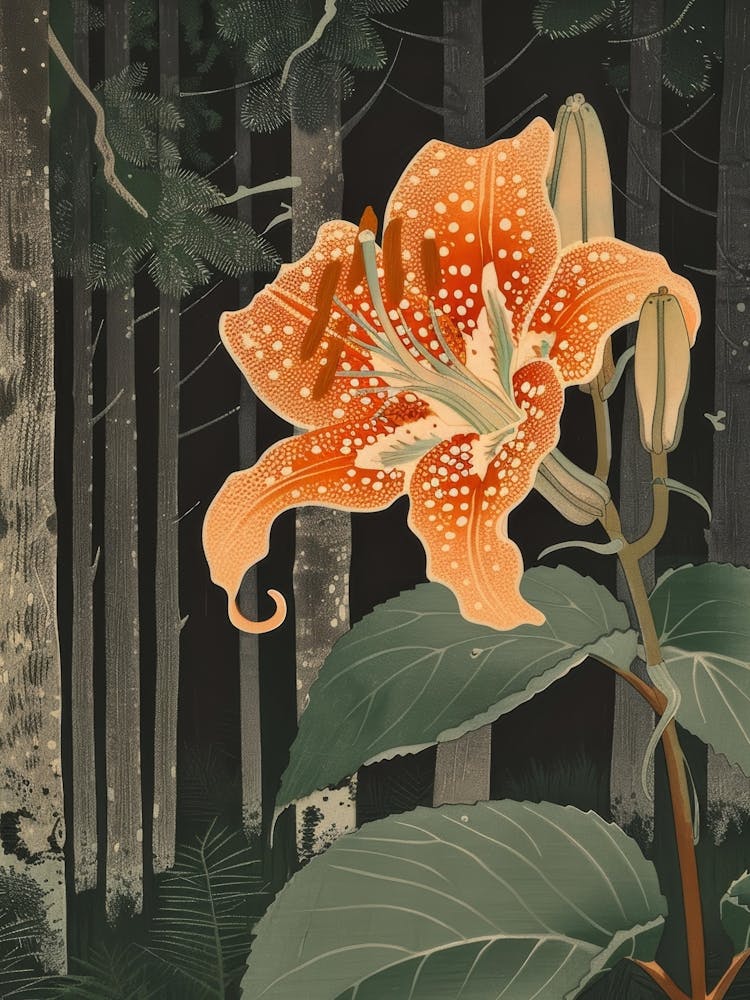 Lily In The Forest 1