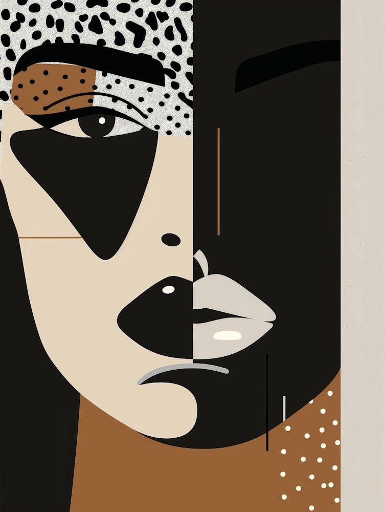 Abstract Portrait Of A Woman 84