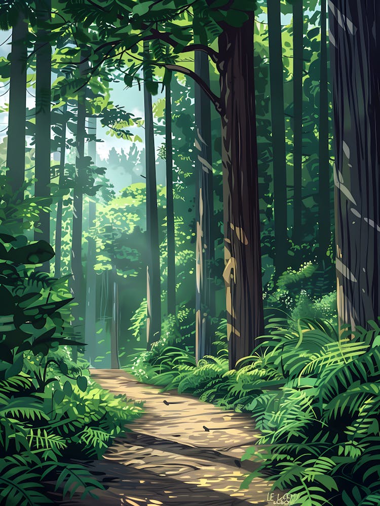 Path In The Forest