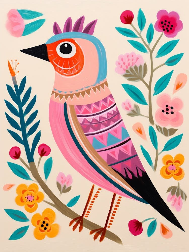 Pink Scandi Lark 1