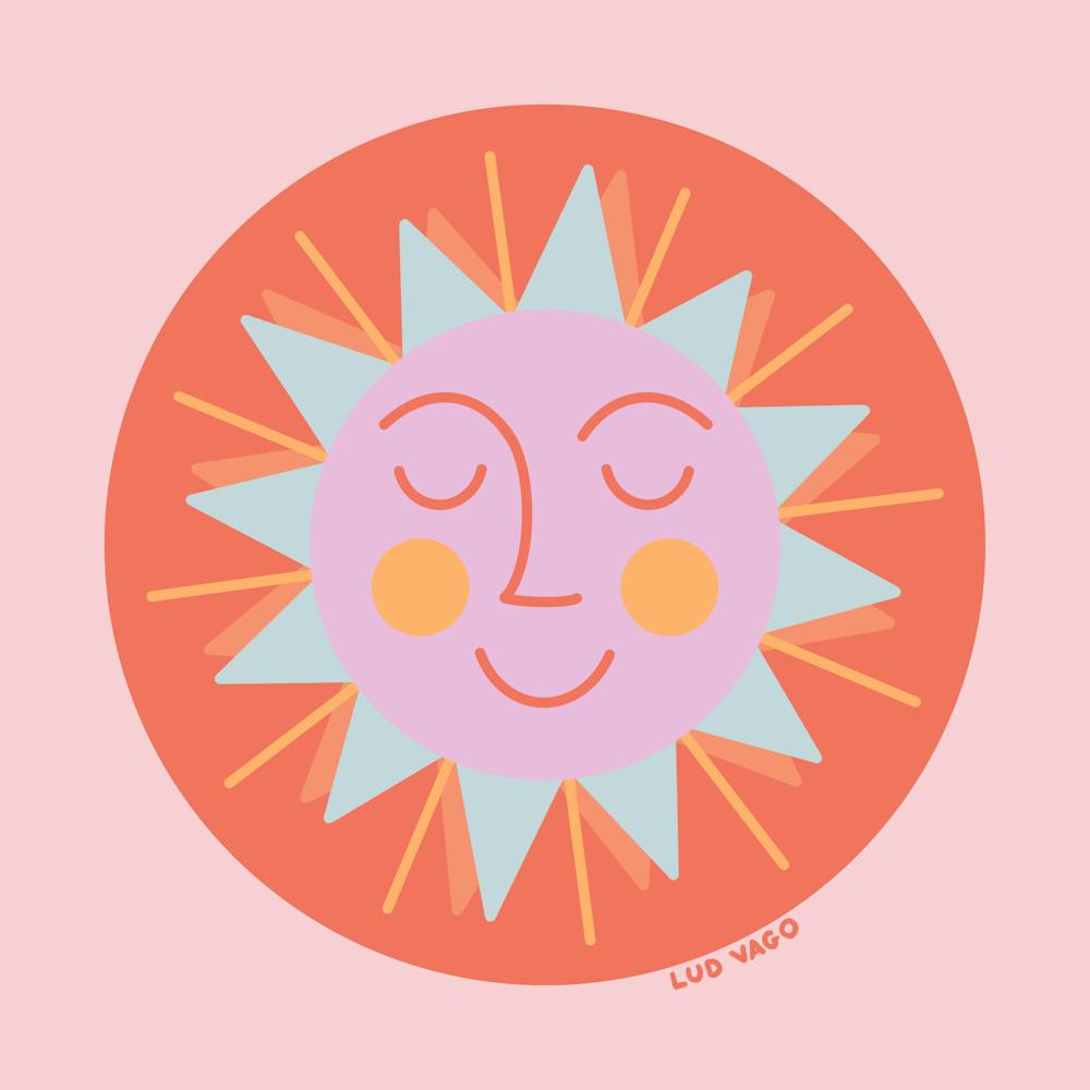 Pastel Sun