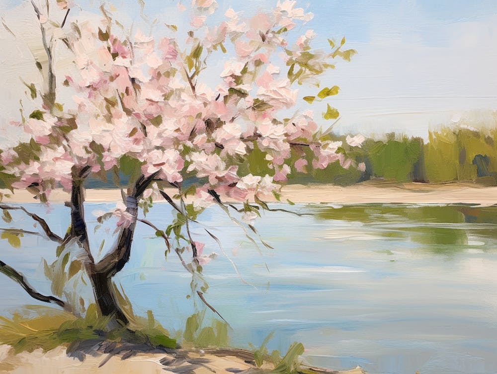 Blossoming Cherry Tree