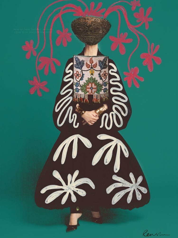 Dressed Teal & Brown