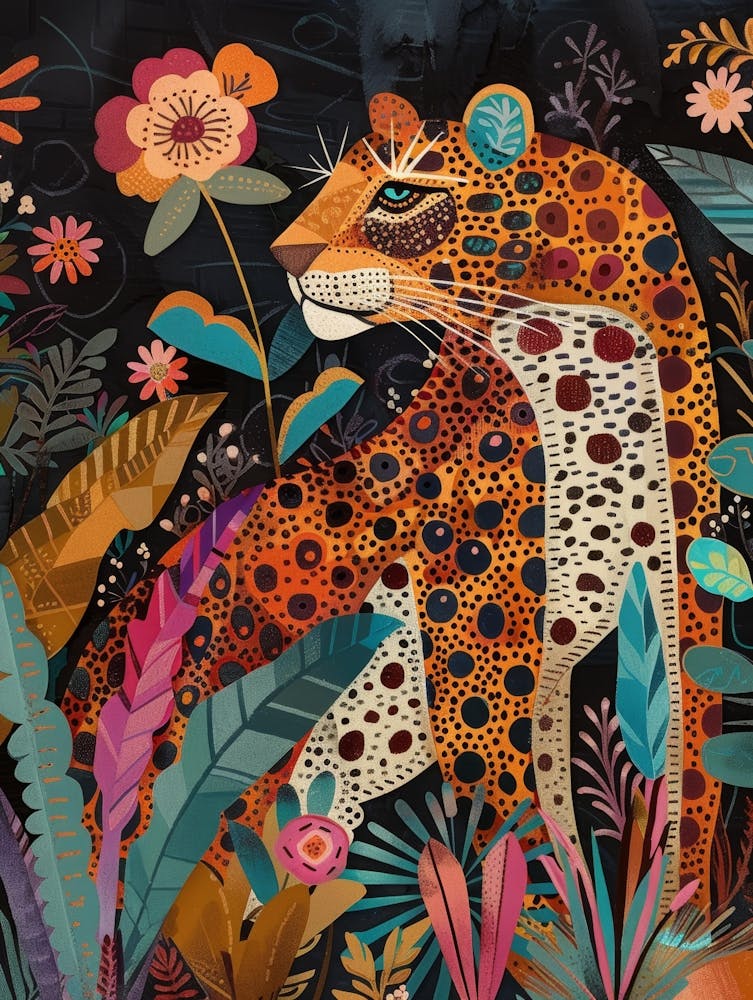 Leopard In The Jungle 42