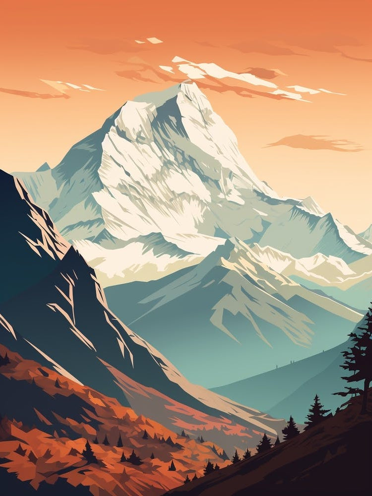 Annapurna Circuit Nepal 3 Hiking Trail Landscape