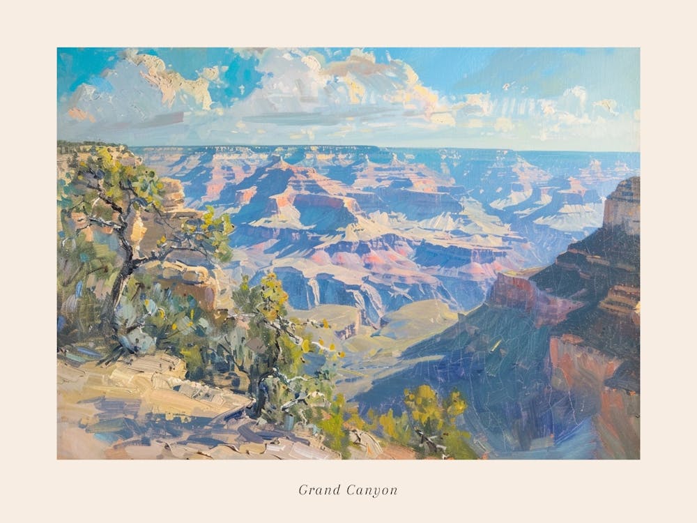 Western Landscapes Grand Canyon Arizona 1 Poster