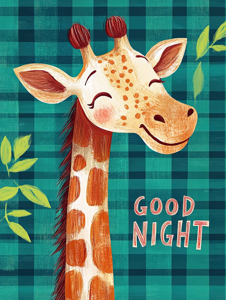 Golden Moonlight Good Night Impressions & Affiches pour enfants