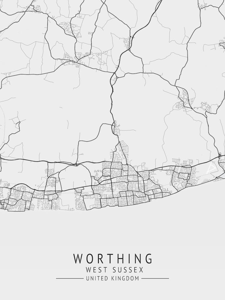 Worthing Map